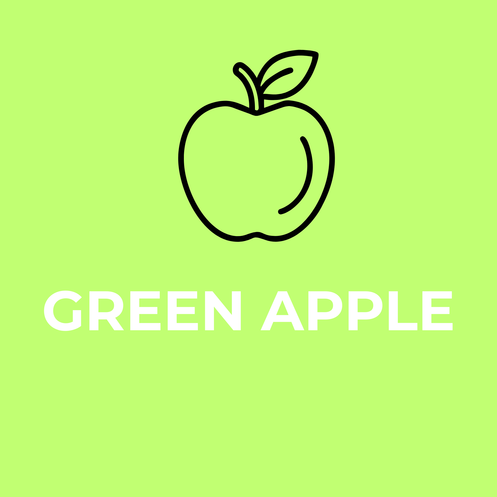 Green Apple Snow Cone Flavor Concentrate